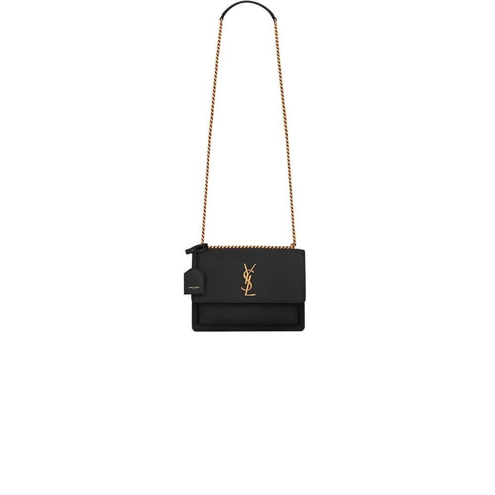 YSL sunset medium leather shoulder bag