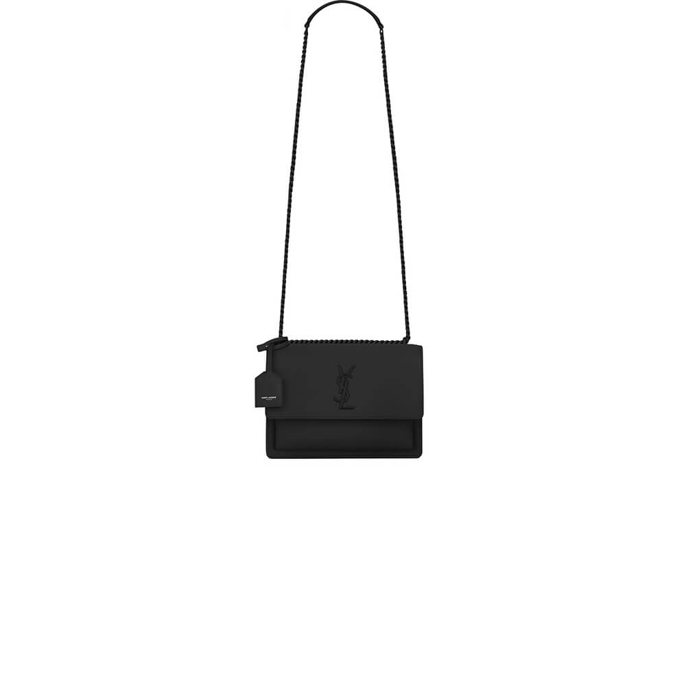 YSL sunset medium leather shoulder bag