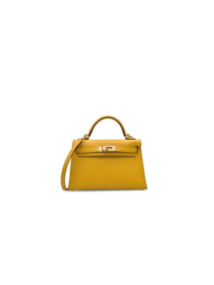Yellow Hermes Mini Kelly II (High-end Grade)