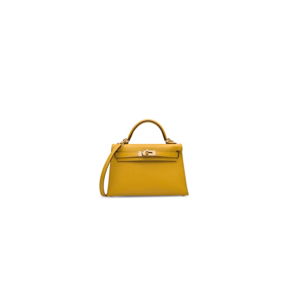 Yellow Hermes Mini Kelly II (High-end Grade)
