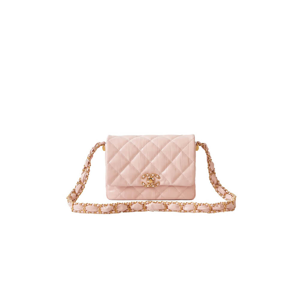 Pink CHANEL MINI FLAP