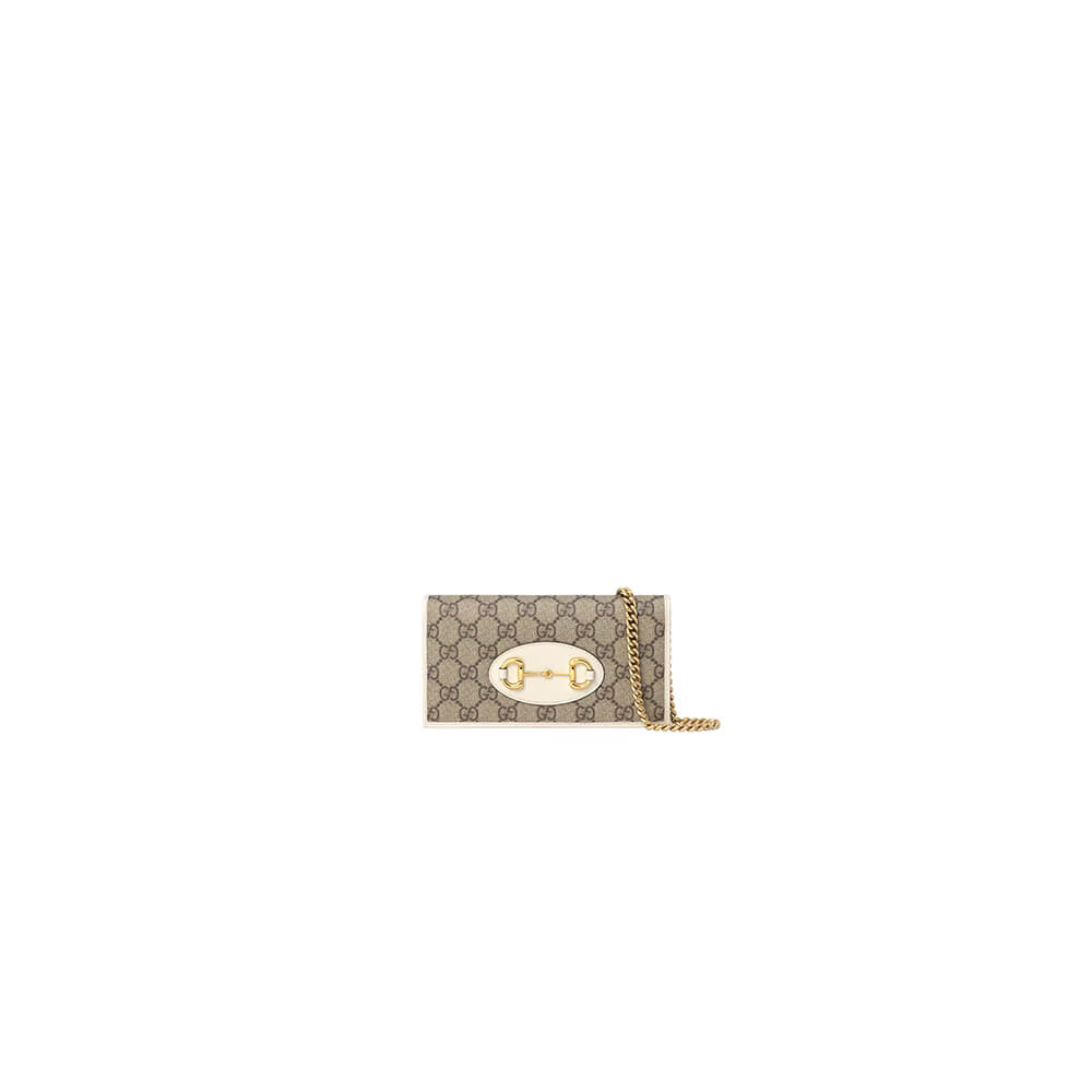 Gucci Horse Buckle 1955 Chain Wallet