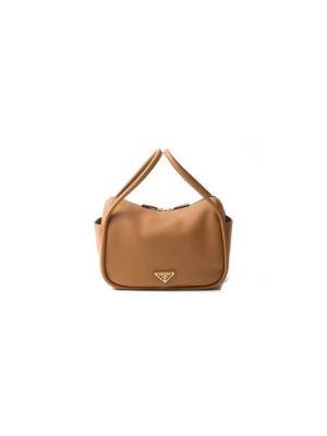 Caramel Prada Darling leather Handbag