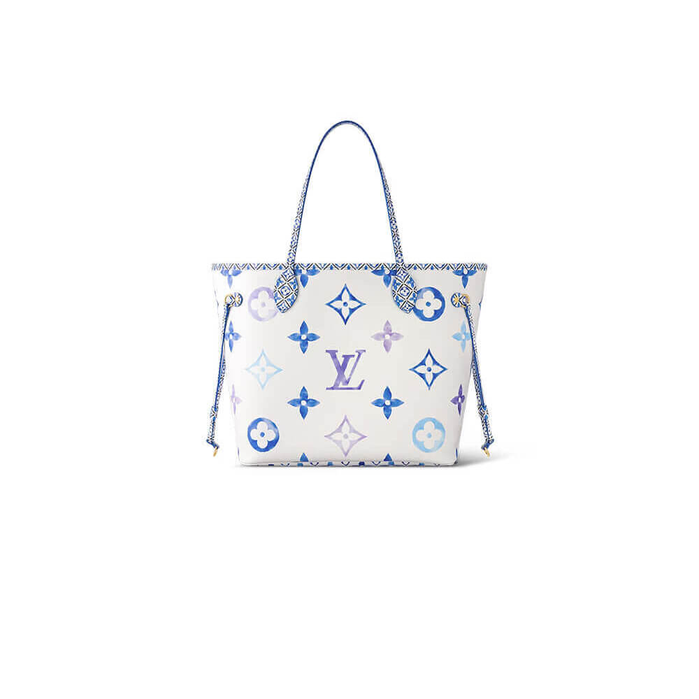 Blue LV Neverfull MM