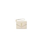 YSL CASSANDRE matelasse leather flap clutch