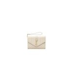 YSL CASSANDRE matelasse leather flap clutch