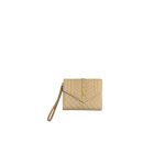 YSL CASSANDRE matelasse leather flap clutch