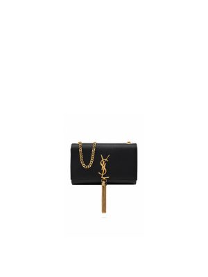 Black YSL KATE SHOULDER BAG