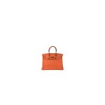 Orange Hermes Birkin 35