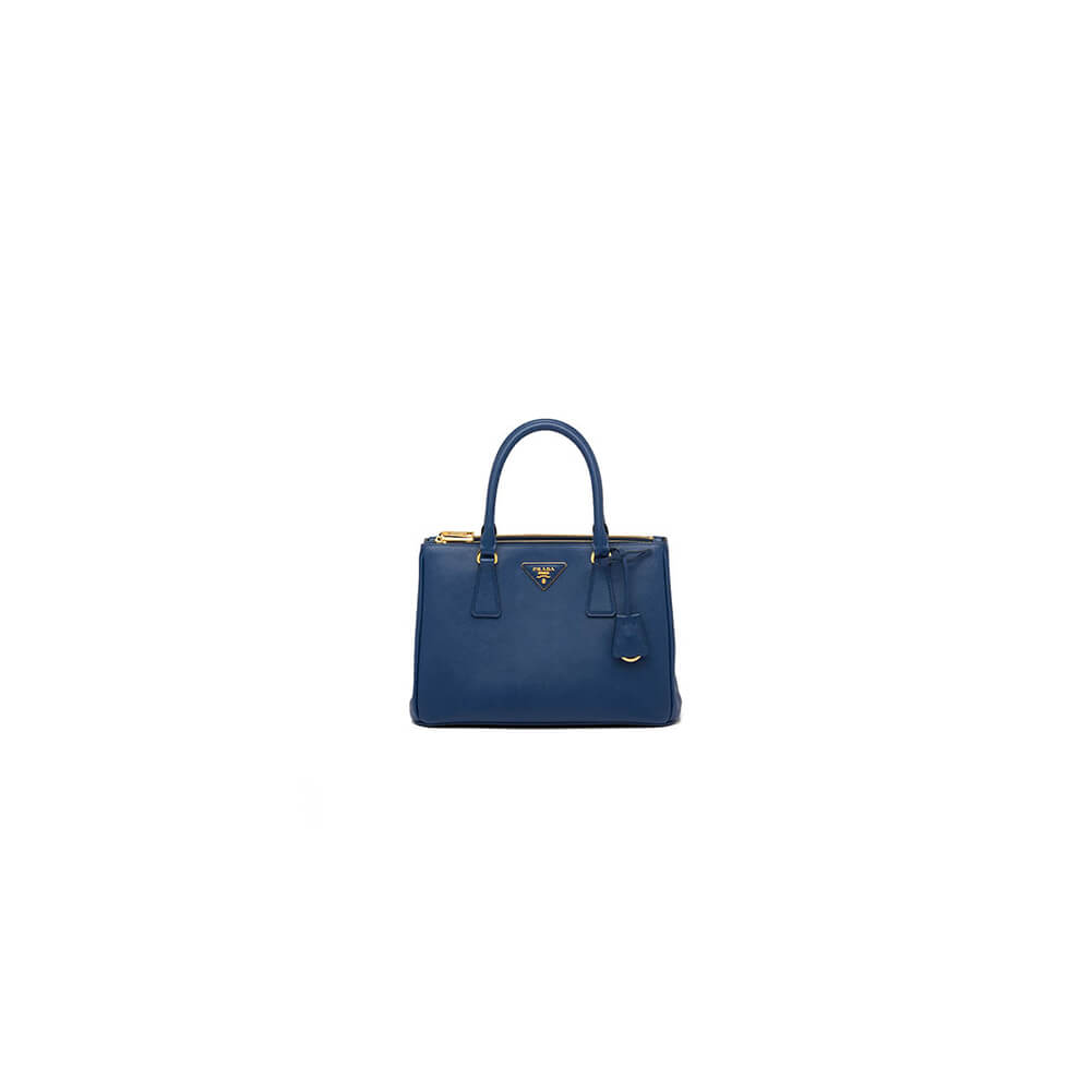 Bluette Medium Prada Galleria Saffiano leather bag