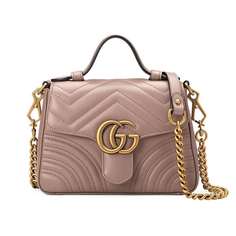 Gucci GG Marmont Mini Top Handle Bag