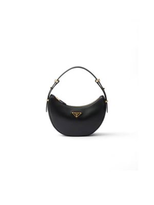 Black Prada Arque small leather shoulder bag