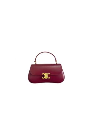 CELINE TEEN CELINE LOLA bag in shiny calf leather(High-end Grade)