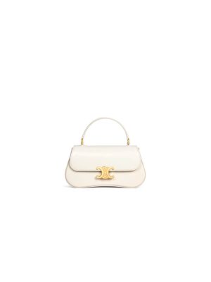 CELINE TEEN CELINE LOLA bag in shiny calf leather(High-end Grade)