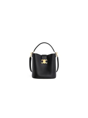 Black CELINE LOUISE Medium Bag in Smooth Calfskin