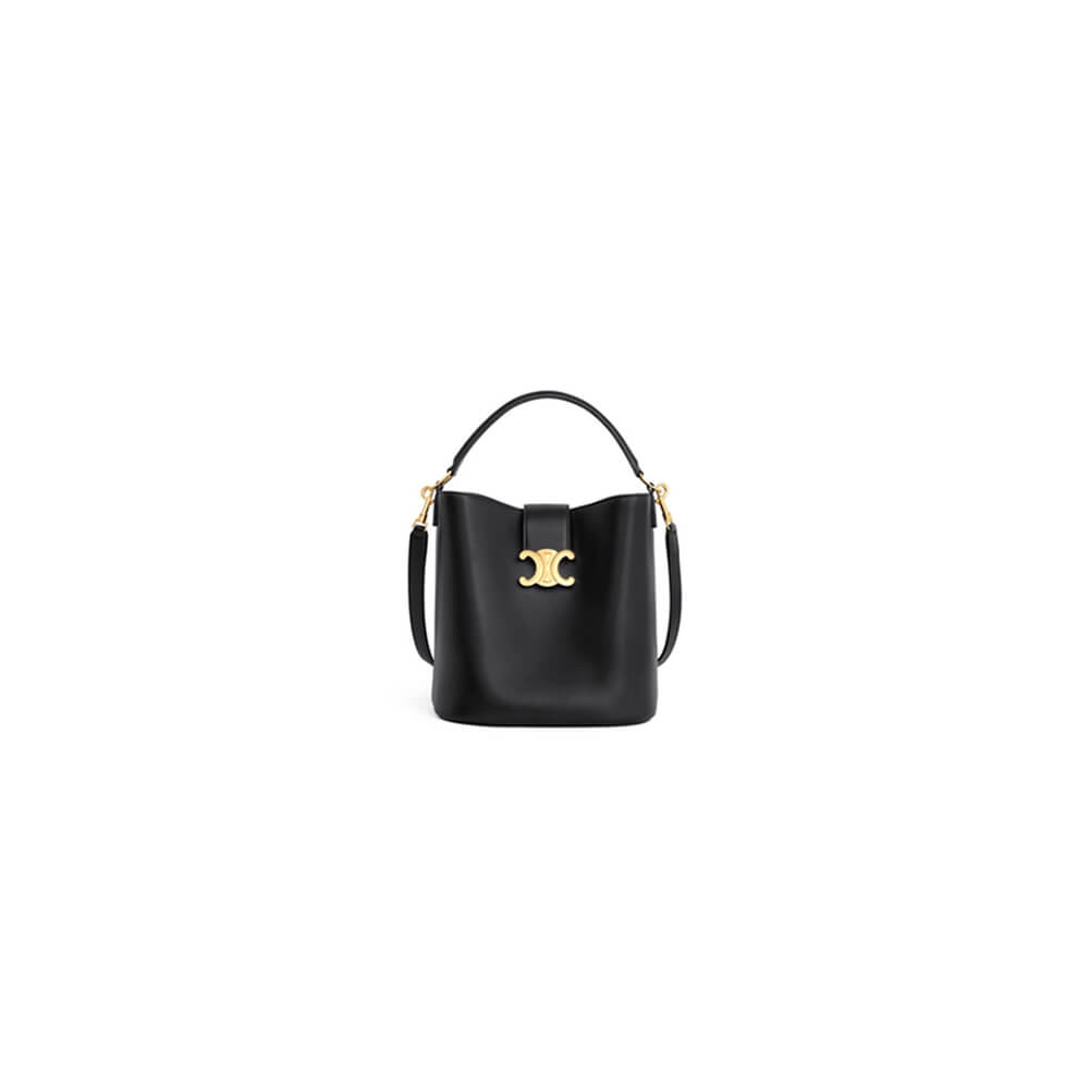 Black CELINE LOUISE Medium Bag in Smooth Calfskin