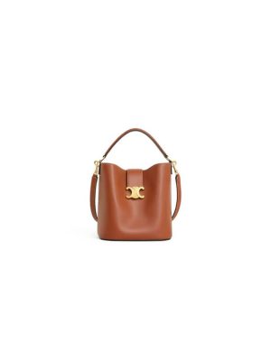 Tan CELINE LOUISE Medium Bag in Smooth Calfskin