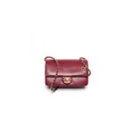 Burgundy CHANEL Small Flap Bag (high-end grade)