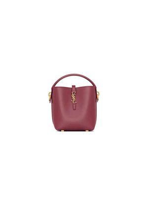 MERLOT YSL LE 37 mini in shiny leather