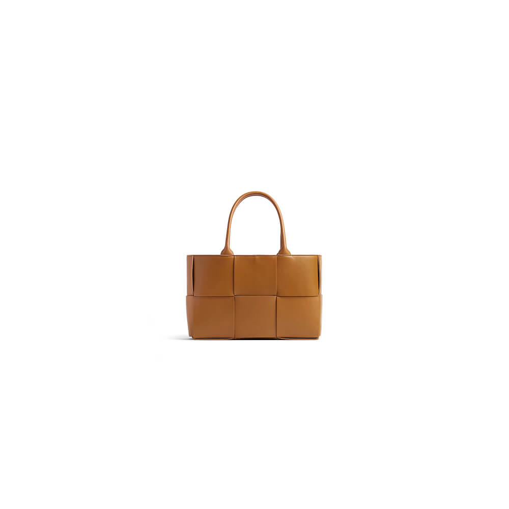 Camel Bottega Veneta Small Arco Tote