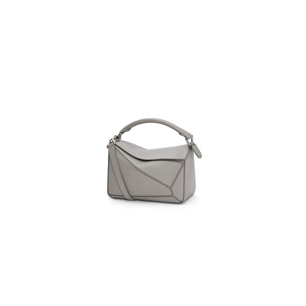 Pearl Grey LOEWE Small Puzzle Bag