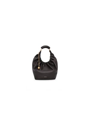 Black Loewe Medium Squeeze bag in nappa lambskin