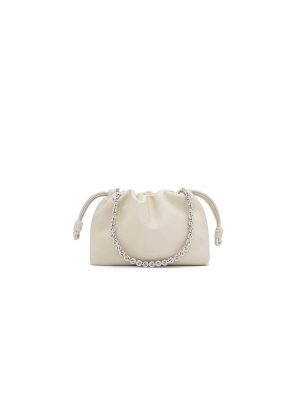 Sea Salt Loewe Medium Flamenco purse in mellow nappa lambskin