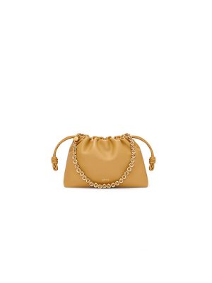Sahara Loewe Medium Flamenco purse in mellow nappa lambskin