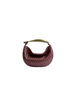 Burgundy Bottega Veneta Medium Sardine Handbag