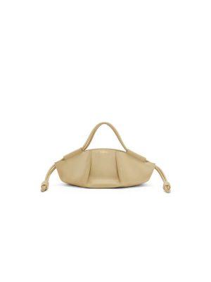Yellow Loewe Small Paseo bag in shiny nappa calfskin (high-end grade)