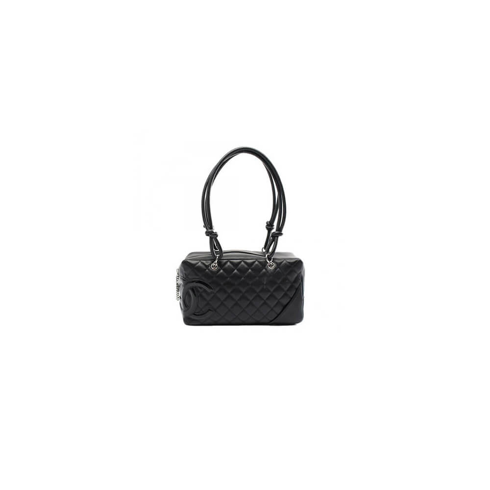 All Black Chanel Cambon Line Tote (high-end grade)