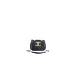 CHANEL Logo Round underarm bag
