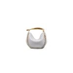 White Bottega Veneta Sardine With Chain