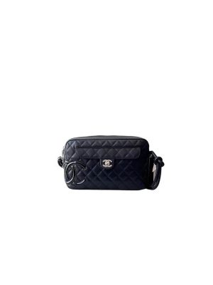 Black Chanel Cambon Camera Bag (high-end grade)