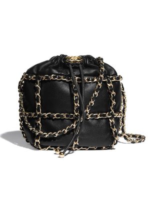 CHANEL Small Drawstring Bag