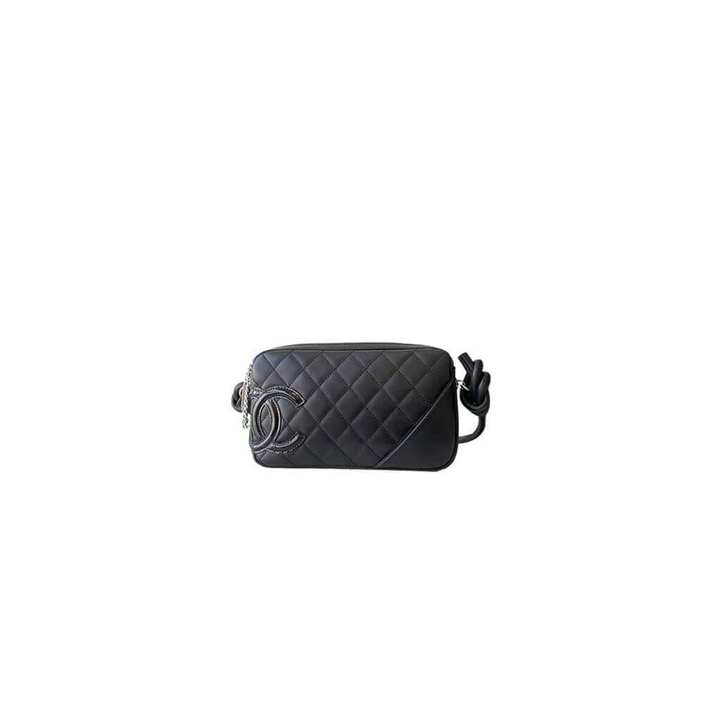 All Black Chanel Mini Cambon Camera Bag (high-end grade)