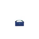 Blue Hermes toiletery bag