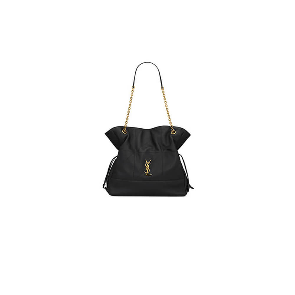 Black YSL JAMIE SHOPPING BAG in lambskin