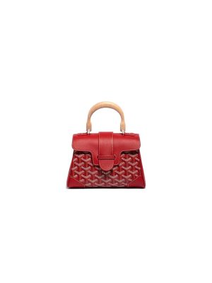Red Goyard Saigon Souple Mini Bag