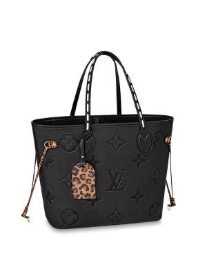 Black Louis Vuitton NEVERFULL MM
