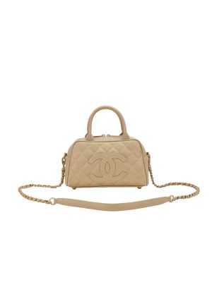 CHANEL Small Vintage Boston Bag