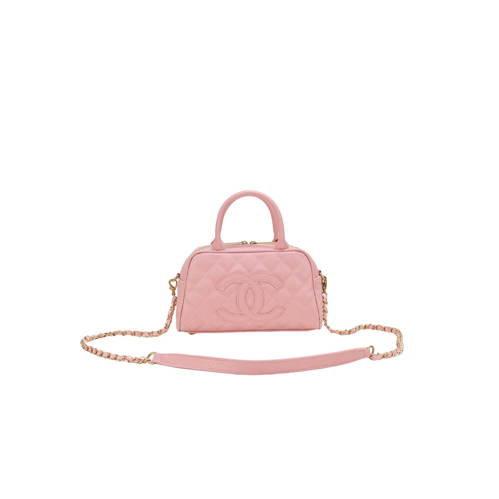 CHANEL Small Vintage Boston Bag