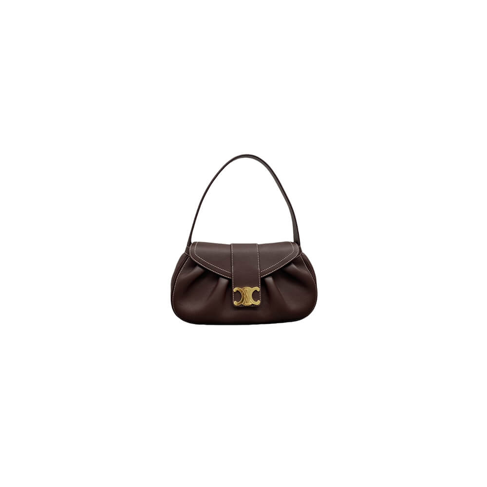 CELINE Medium POLLY bag in soft calfskin