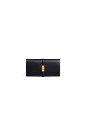 CELINE 16 Large Wallet in Shiny Calf Leather