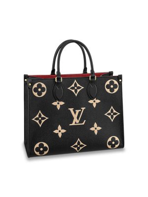 Black/Cream LV ONTHEGO MM