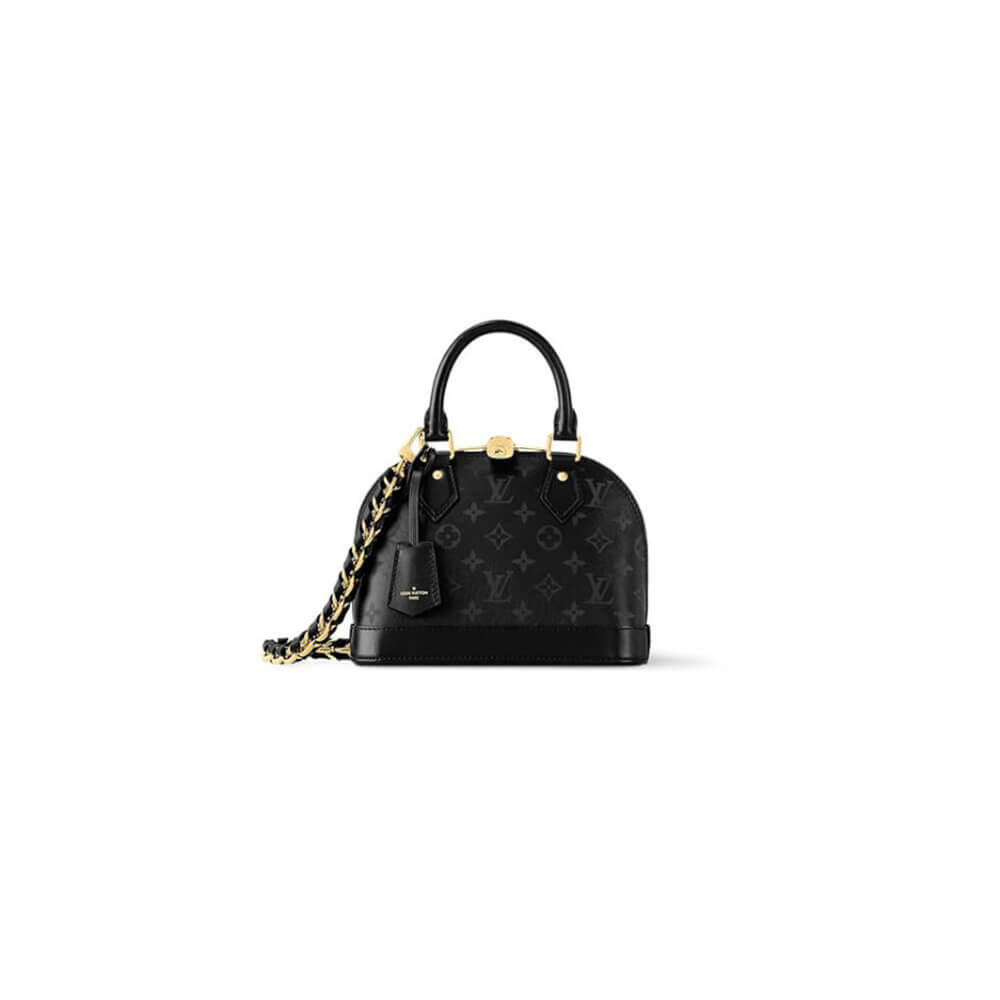 Cowhide LV Alma BB Bag