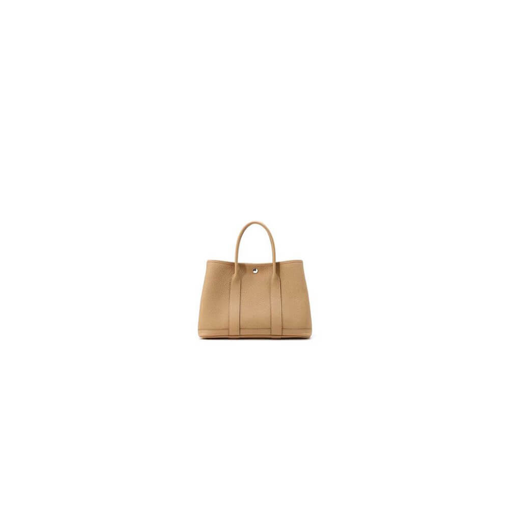 Beige Hermes Garden Party 30 Bag