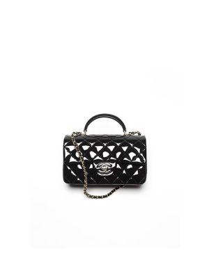 CHANEL Mini Classic Handbag With Top Handle