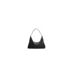 Black CELINE Large Romy bag in soft calfskin