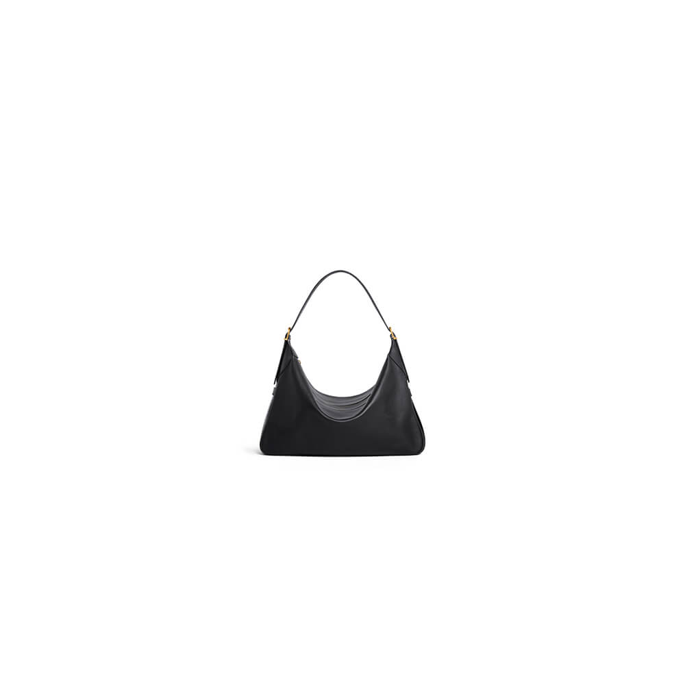 Black CELINE Large Romy bag in soft calfskin